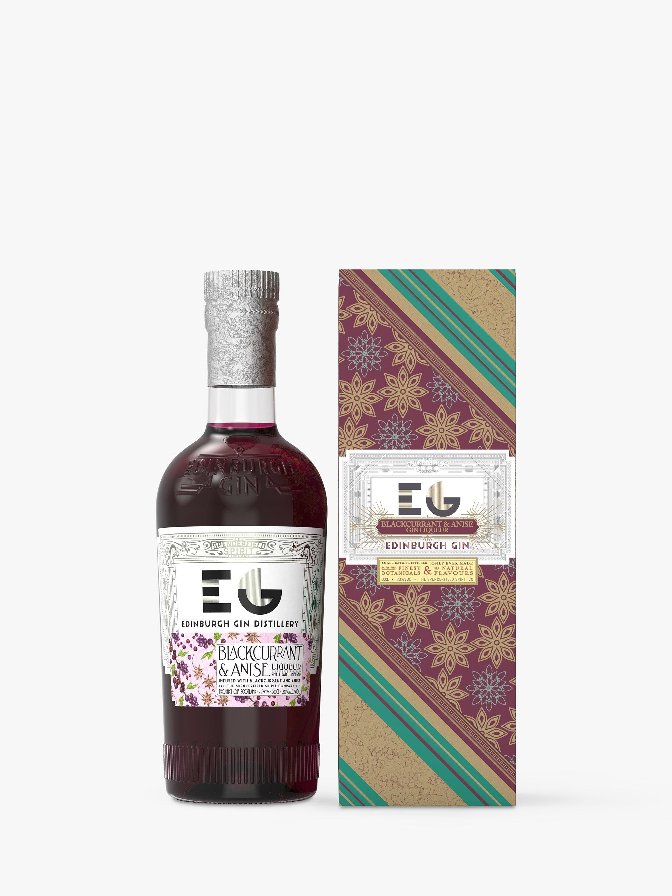 Edinburgh Gin Blackcurrant & Anise Liqueur, 50cl