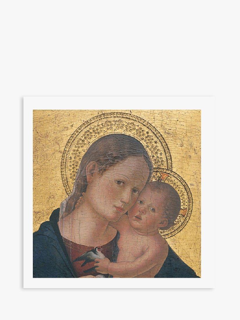Museums & Galleries Virgin and Child Charity Christmas Cards, Pack of 8
