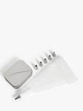 John Lewis Professional Cake Piping Bag, Storage Box & 6 Nozzle Set