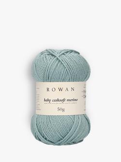 Rowan Cashmere Soft Merino Fine Yarn, 50g, Sea Green