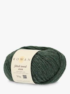 Rowan Felted Tweed Aran Yarn, 50g, Pine