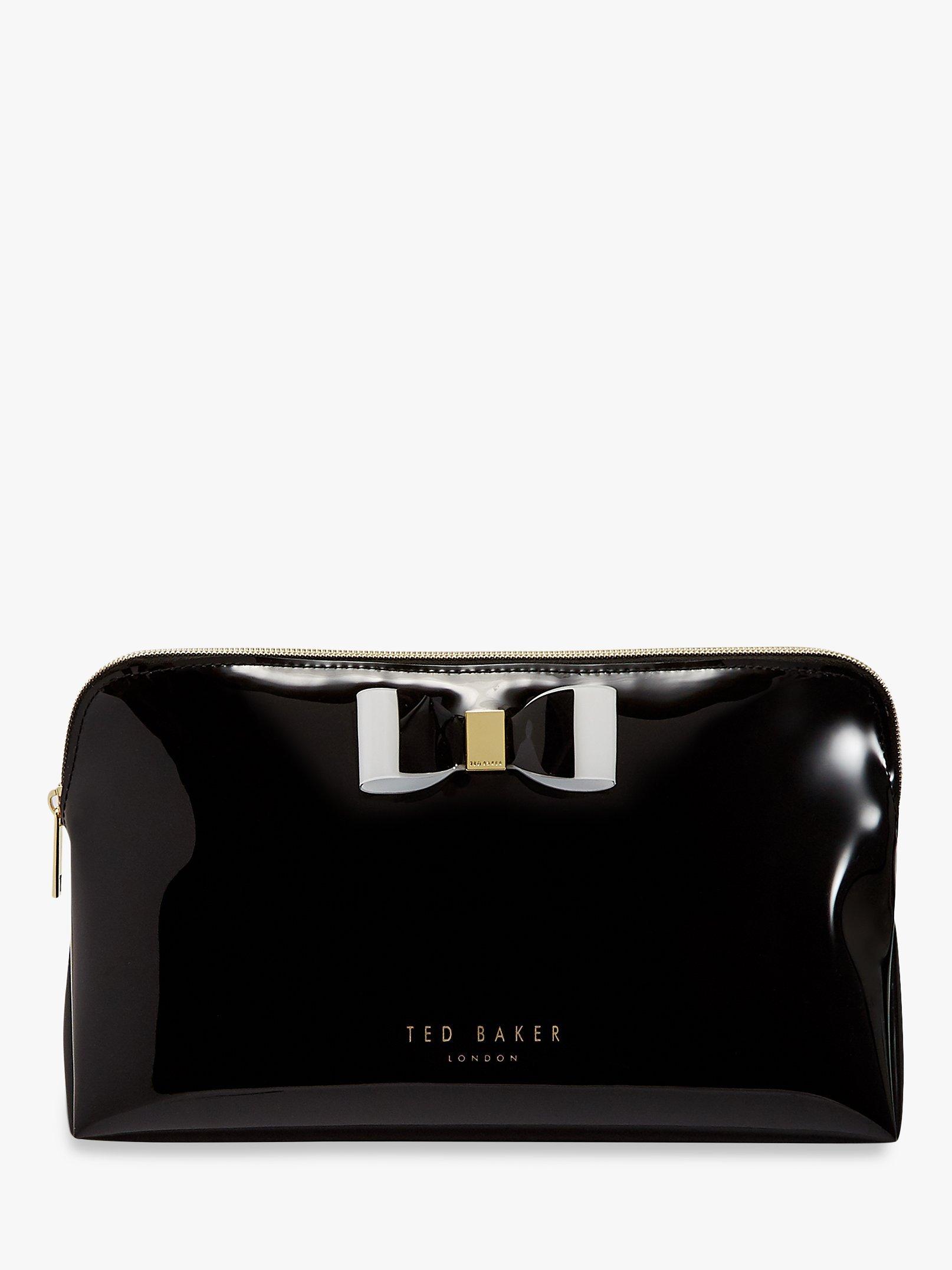 Ted Baker Vanitee Bow Makeup Bag, Black
