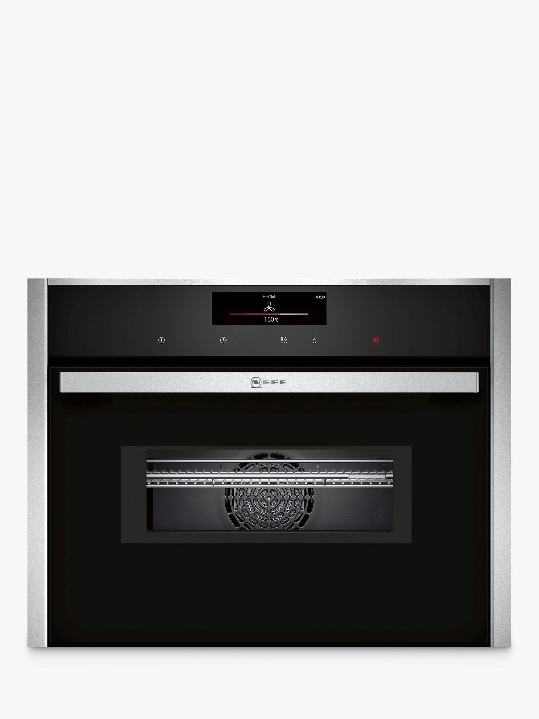 Neff C28MT27H0B Built-In Combination Microwave, Stainless Steel