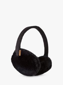 Barts Plush Ear Muffs, Black