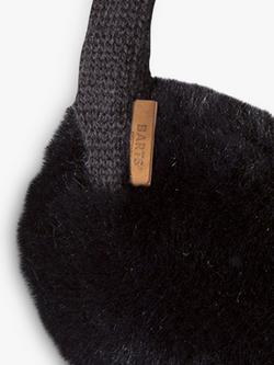 Barts Plush Ear Muffs - view 2, Black