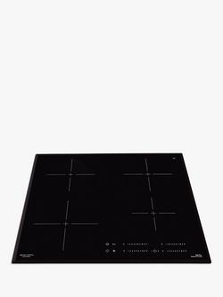 John Lewis JLBIIH617 Induction Hob, Black - view 2, Black