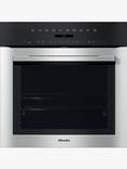 Miele H7164BP Built-In Single Oven, Clean Steel