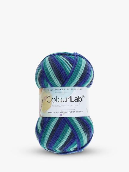 West Yorkshire Spinners ColourLab DK Yarn, 100g, Frosty Blues