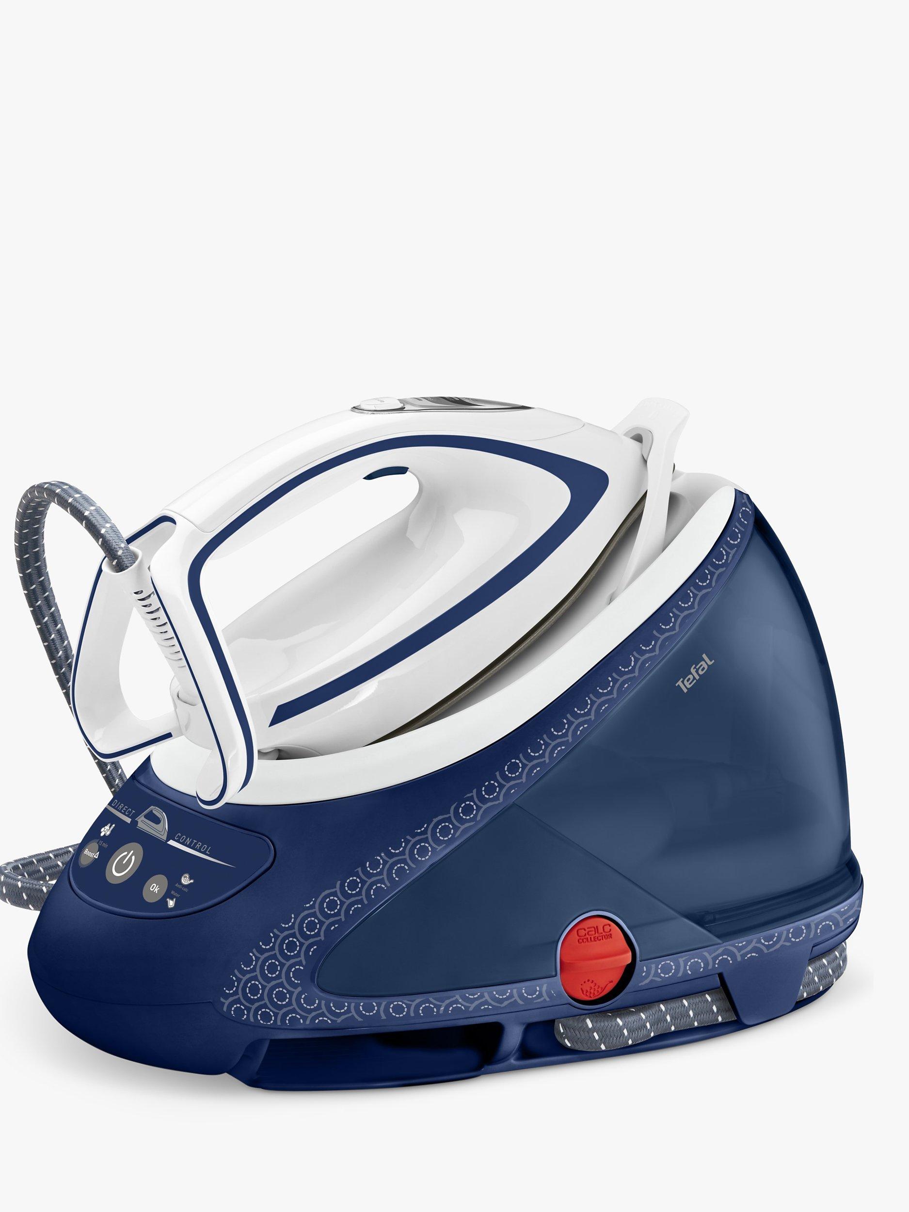 Tefal Pro Express Ultimate GV9580 Anti-Scale High Pressure Steam Generator Iron, Blue
