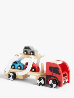 John Lewis Wooden Car Transporter, 