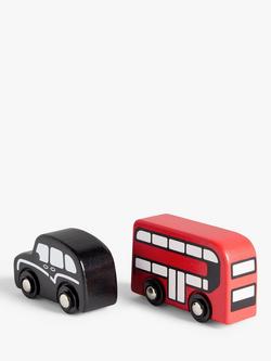 John Lewis Wooden London Bus & Taxi - view 2, 