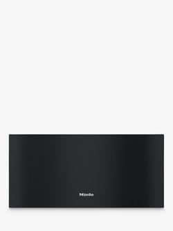 Miele ESW7020 Built-In Warming Drawer, Obsidian Black, Obsidian Black