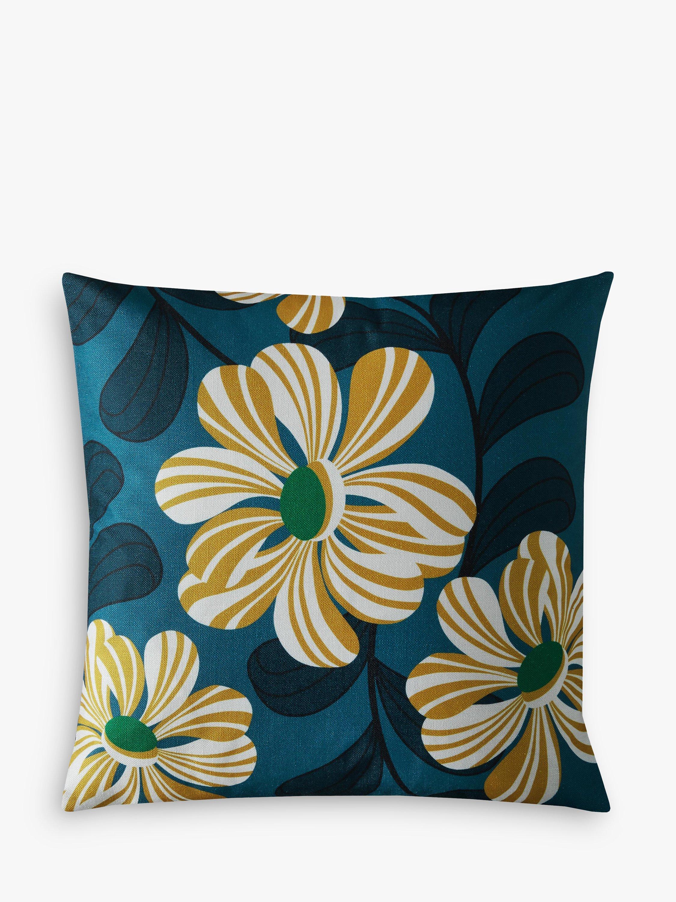 Orla Kiely Acapulco Cushion, Teal