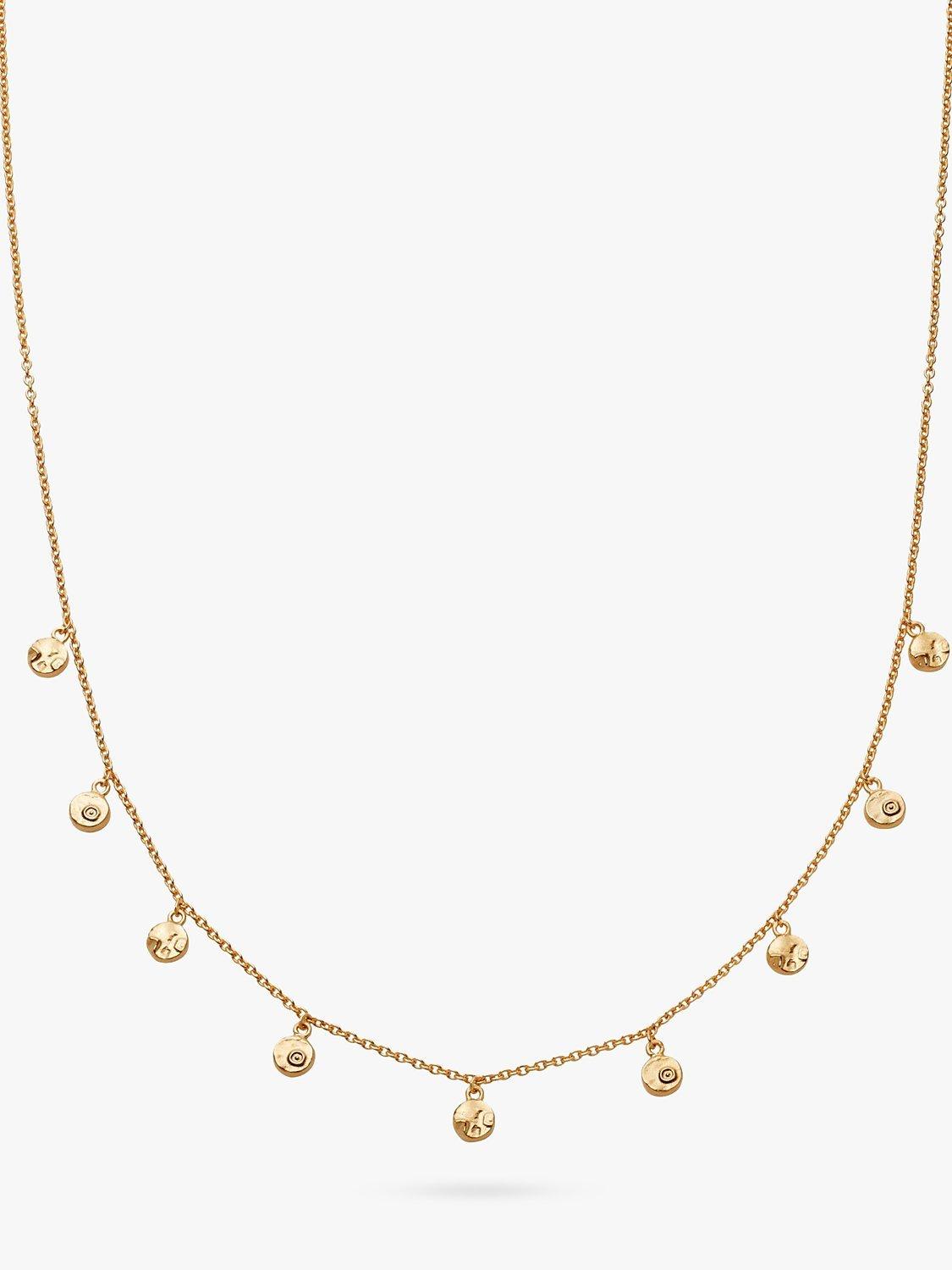 Daisy London Isla Fossil Charm Necklace