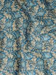 Peter Horton Textiles Cornflower Print Cotton Fabric, Blue