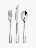 John Lewis Oval Cutlery Set, 18 Piece/6 Place Settings