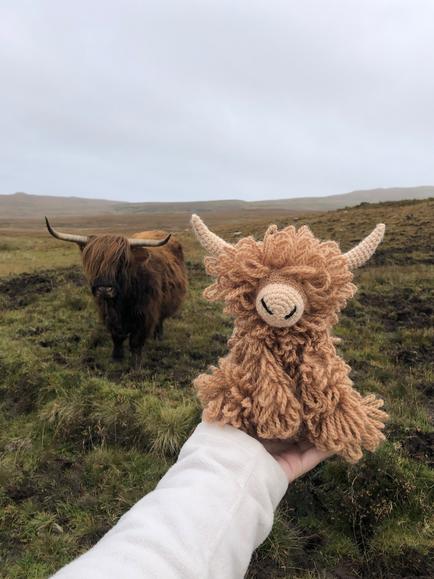 TOFT Morag The Highland Cow Crochet Kit - view 2, 