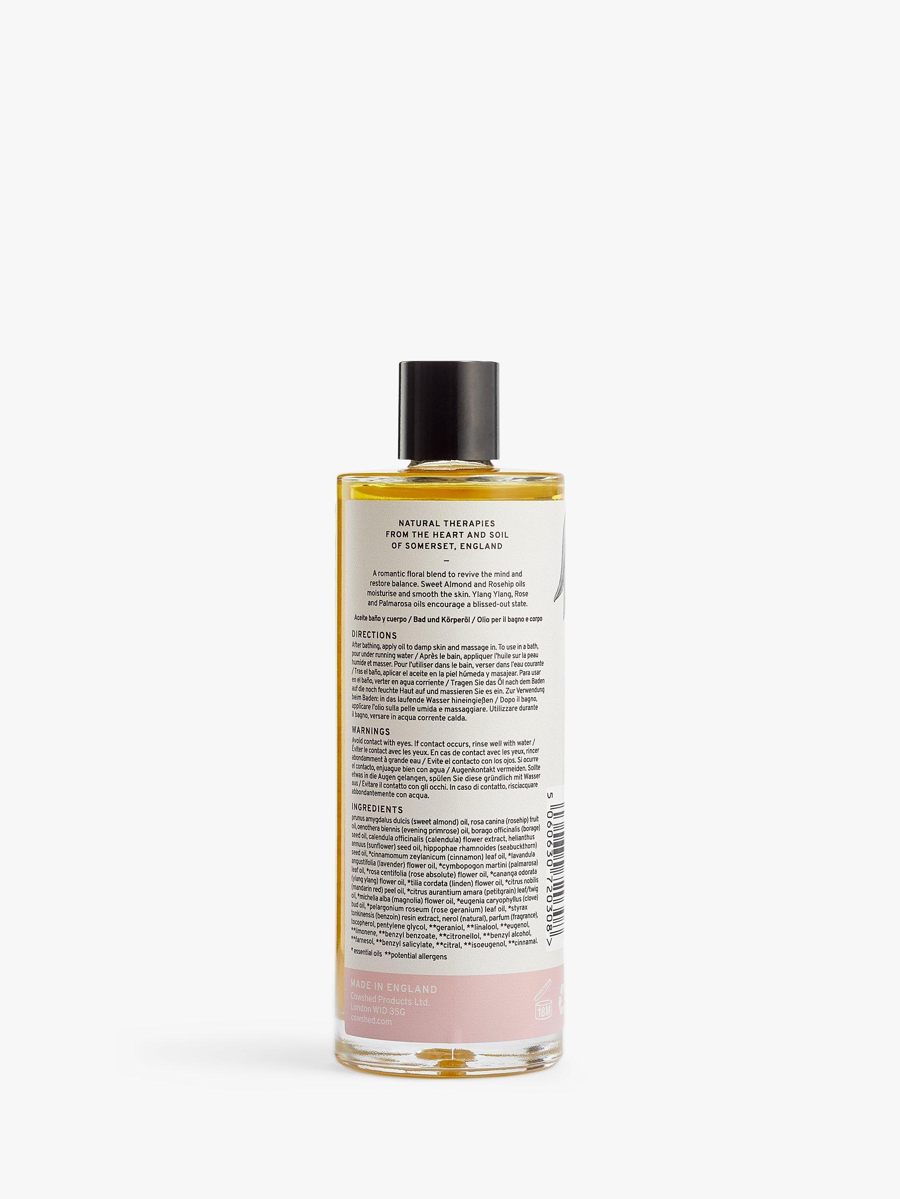 Product image 2 of 2, which shows Cowshed Blissful  Bath & Body Oil, 100ml