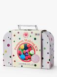 Buttonbag Pom Pom Craft Kit Suitcase