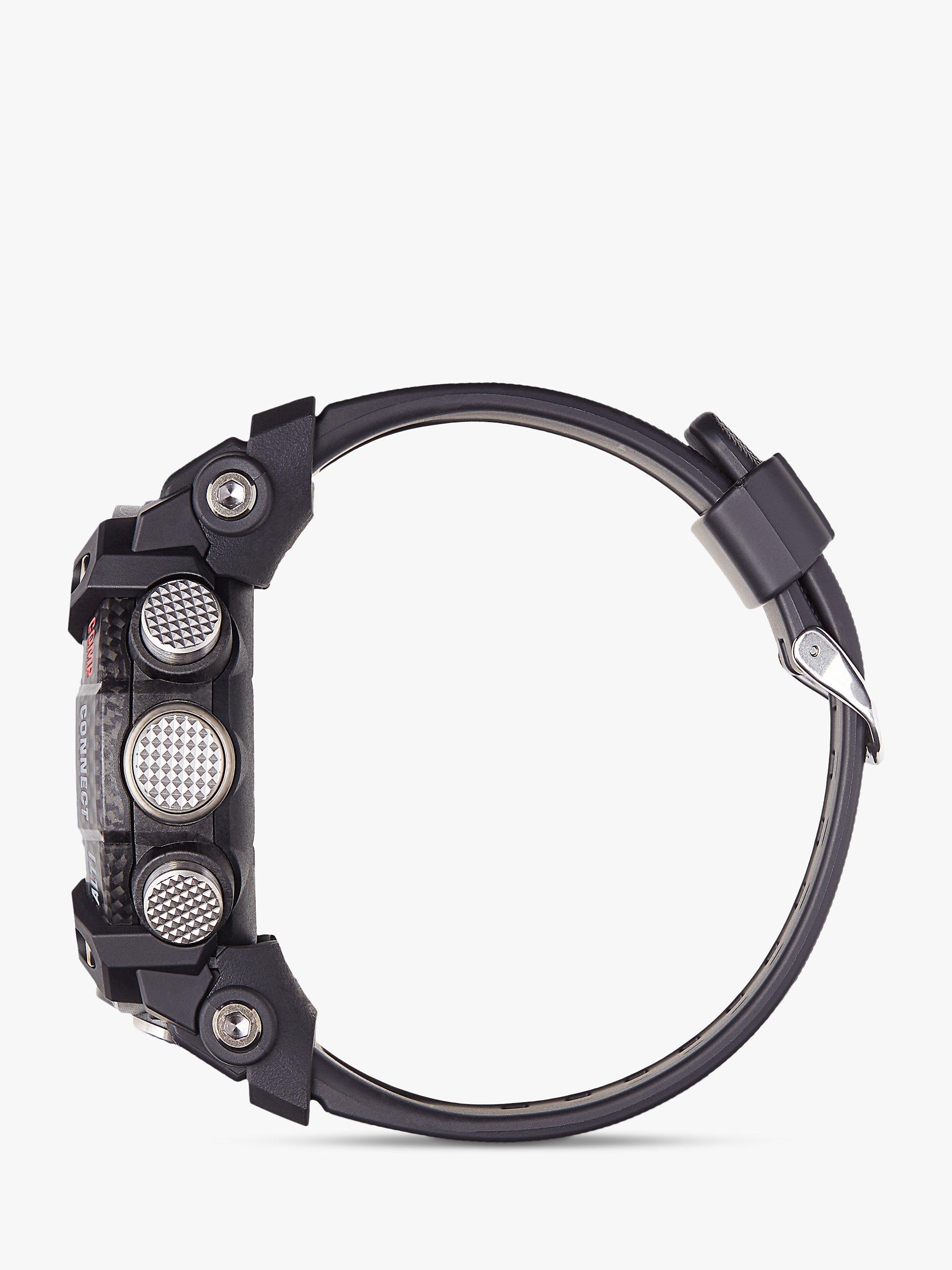 Product image 3 of 6, which shows G-Shock Men's Master of G Mudmaster Bluetooth Day Resin Strap Watch, Black GG-B100-1AER