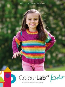 West Yorkshire Spinners Colour Lab Knitting Patterns Book, 