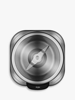 John Lewis Coffee Grinder, Stainless Steel - view 2, Stainless Steel