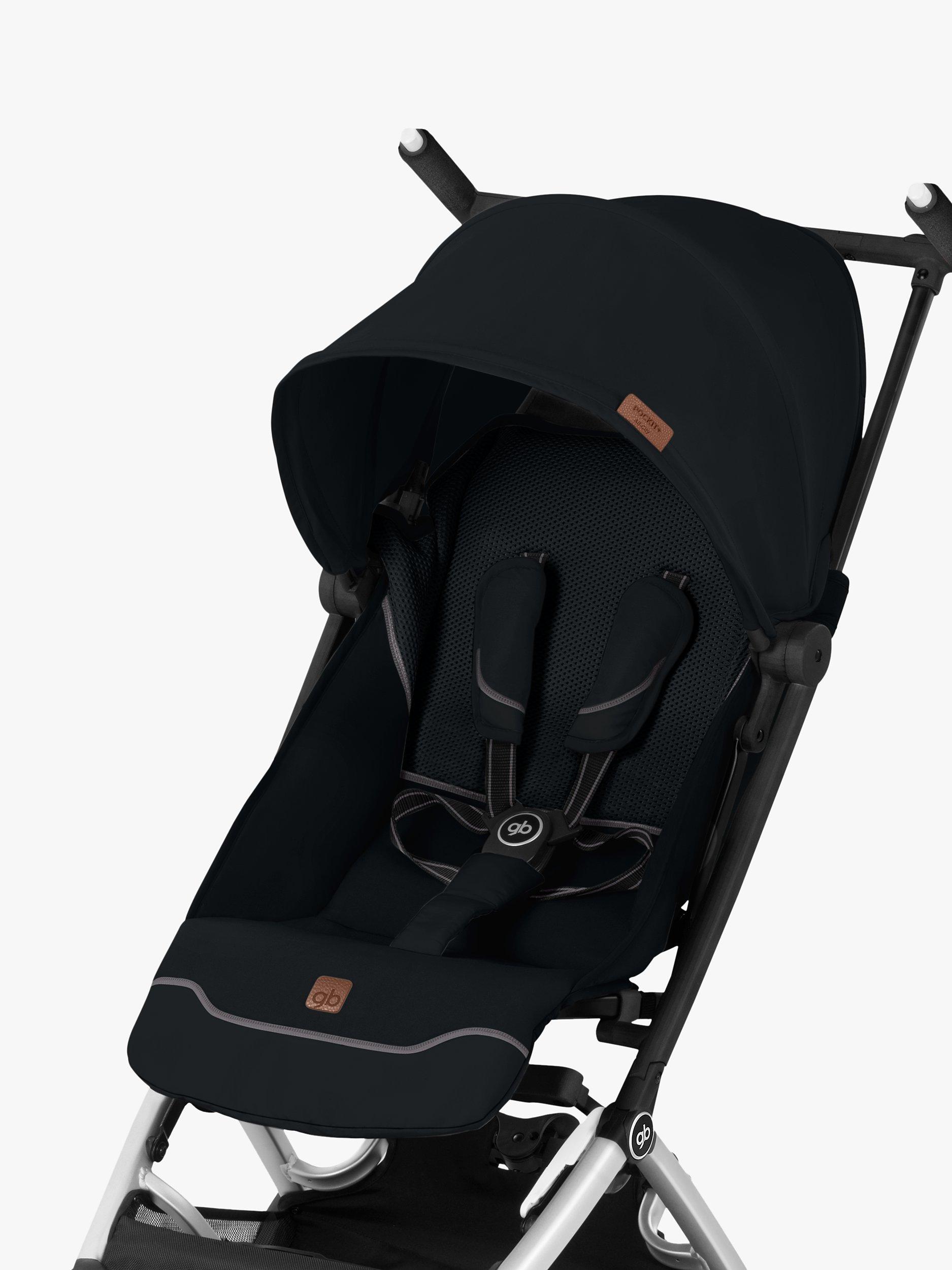 GB Pockit City Fashion Edition Pushchair Velvet Black