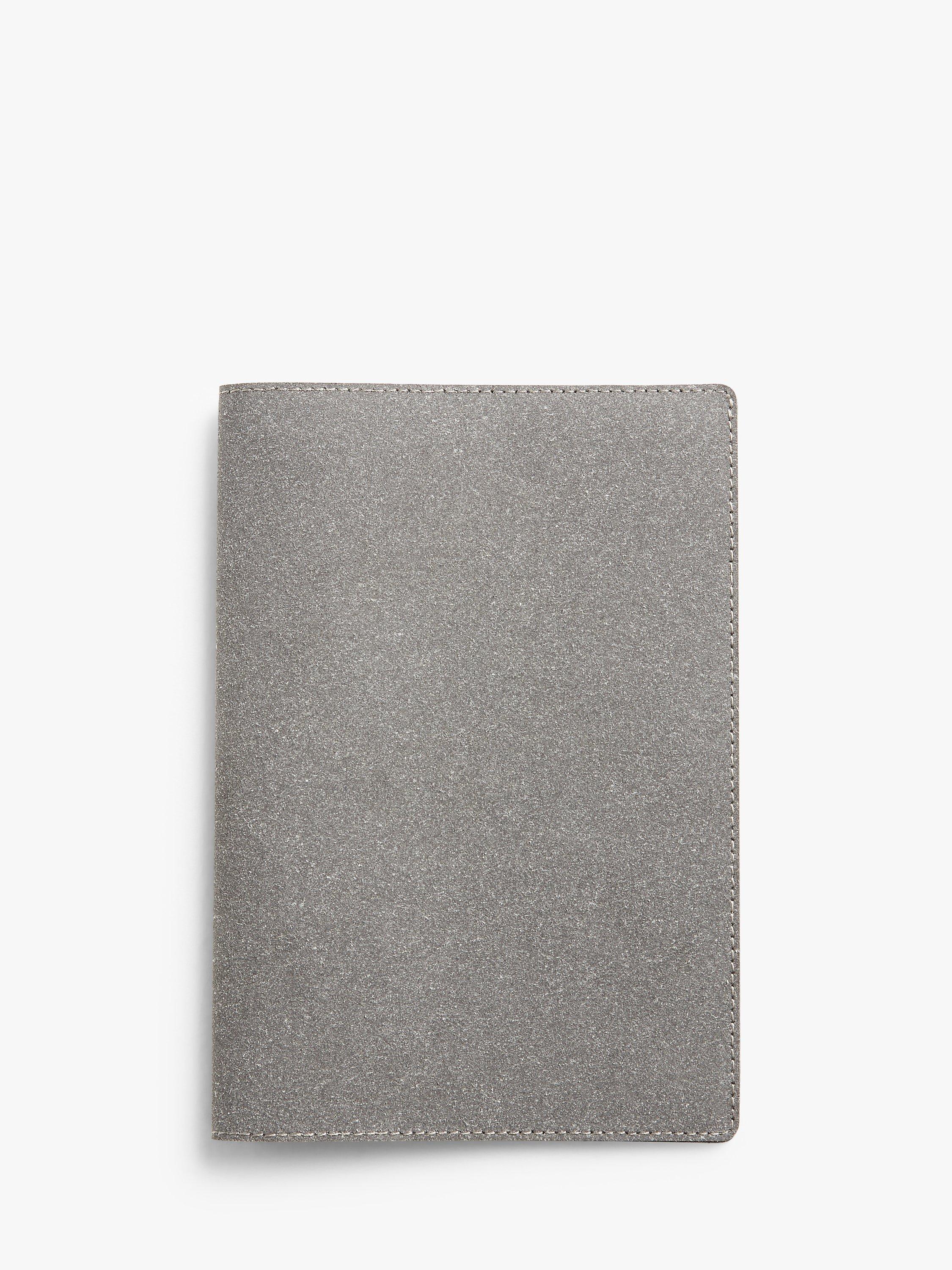 John Lewis & Partners Recycled Leather A5 Notebook Cover