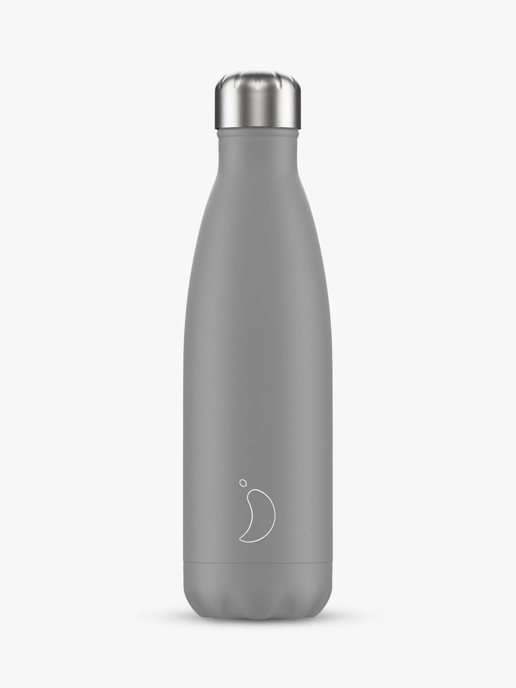 Chilly's Vacuum Insulated Leak-Proof Drinks Bottle, 500ml, Matte Grey