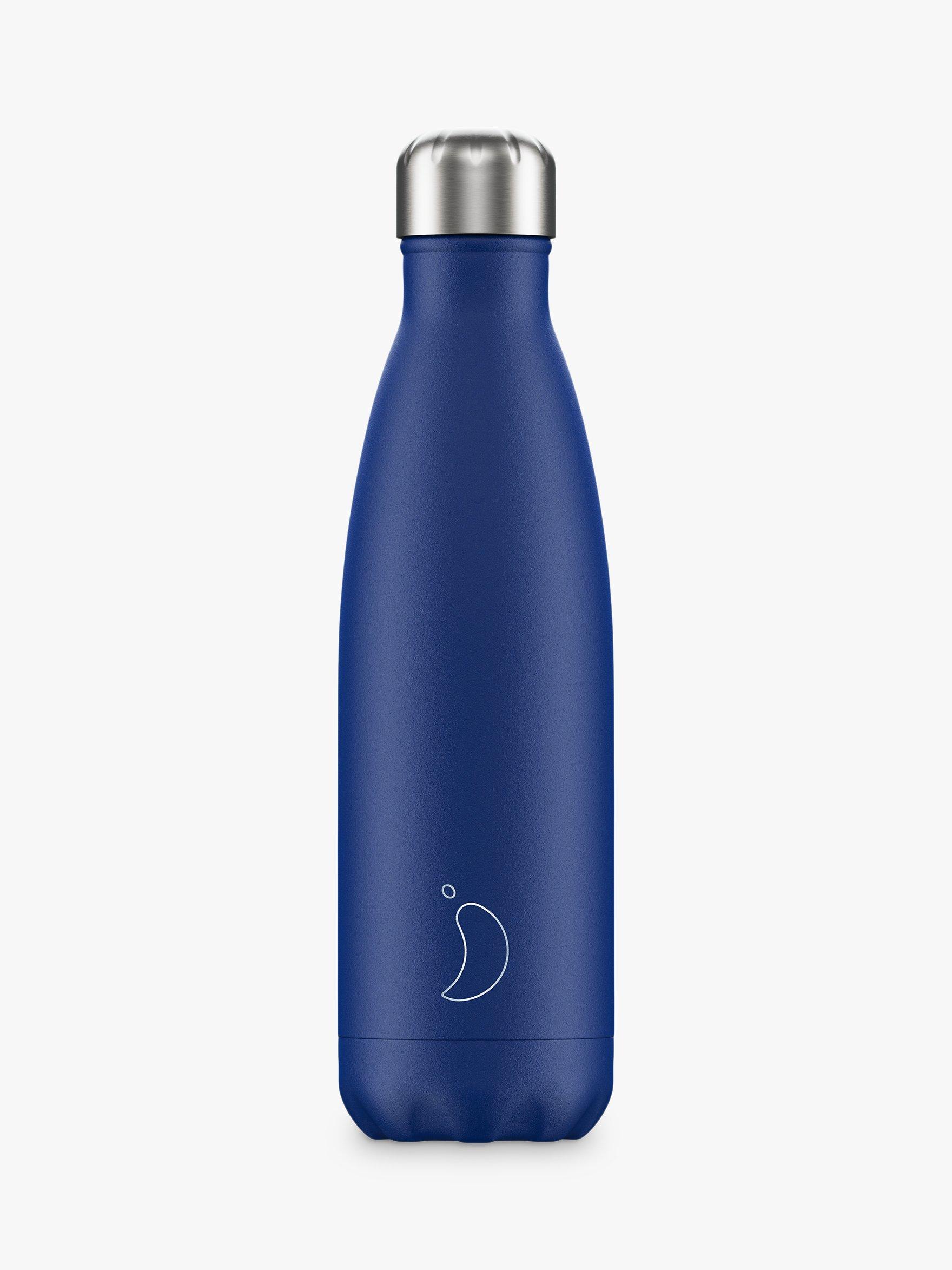 Chilly's Vacuum Insulated Leak-Proof Drinks Bottle, 500ml, Matte Blue