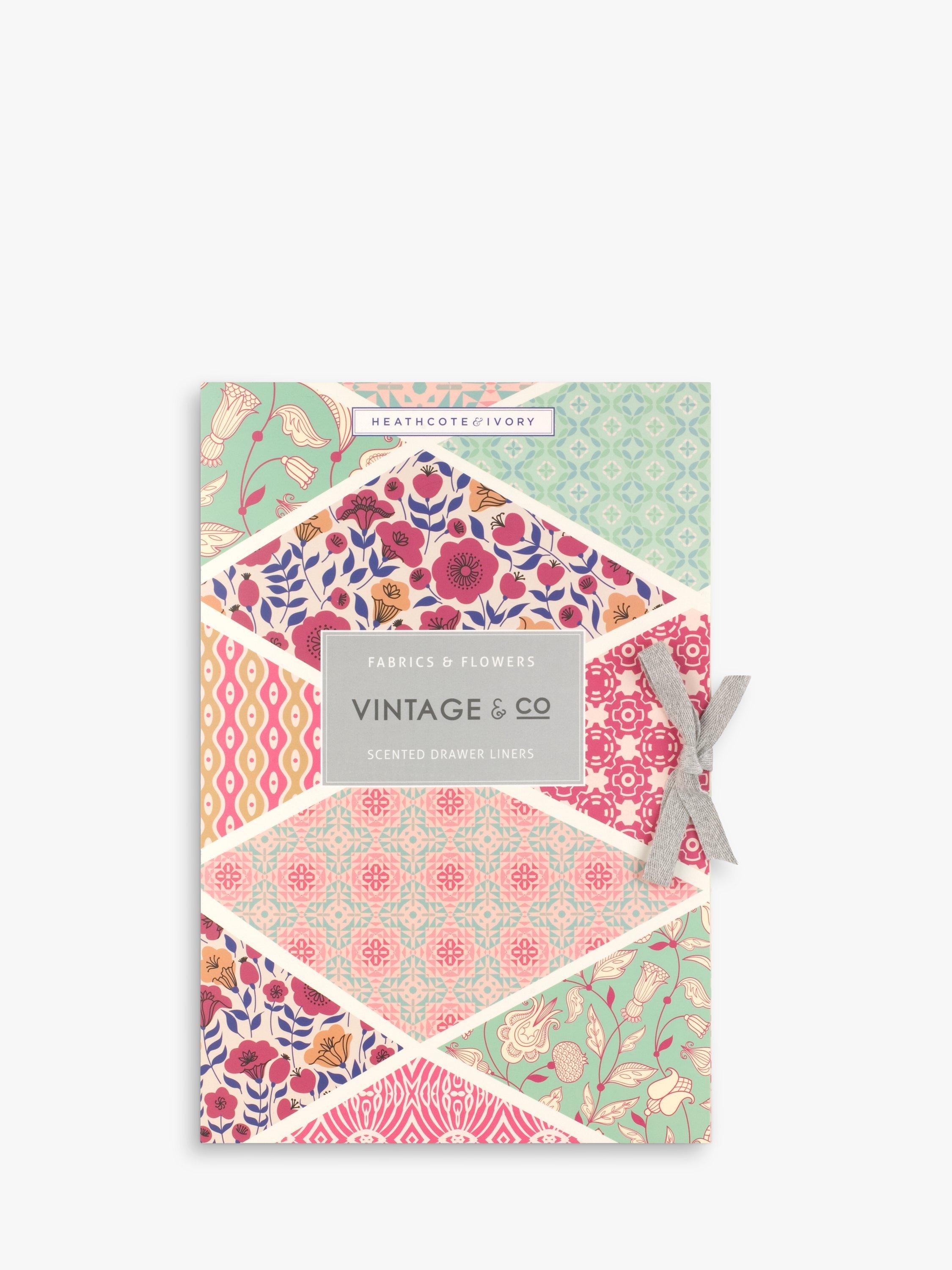 Heathcote & Ivory Fabric & Flowers Scented Drawer Liners