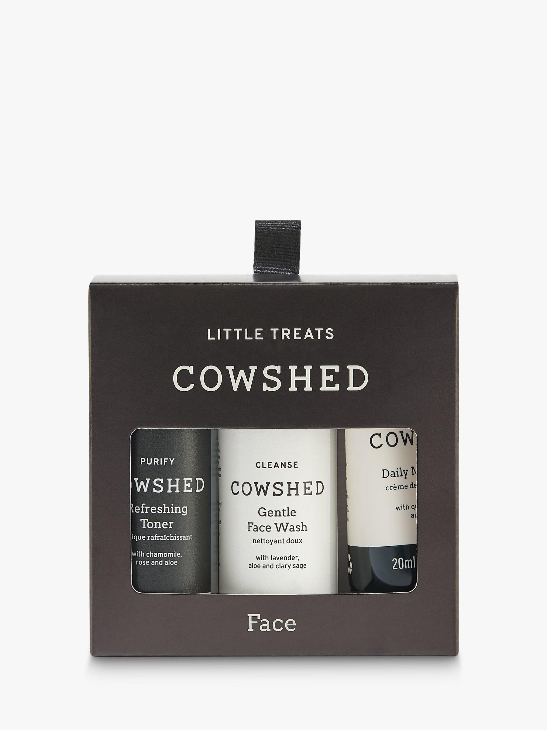 Product image 1 of 3, which shows Cowshed Little Treats Face Skincare Gift Set