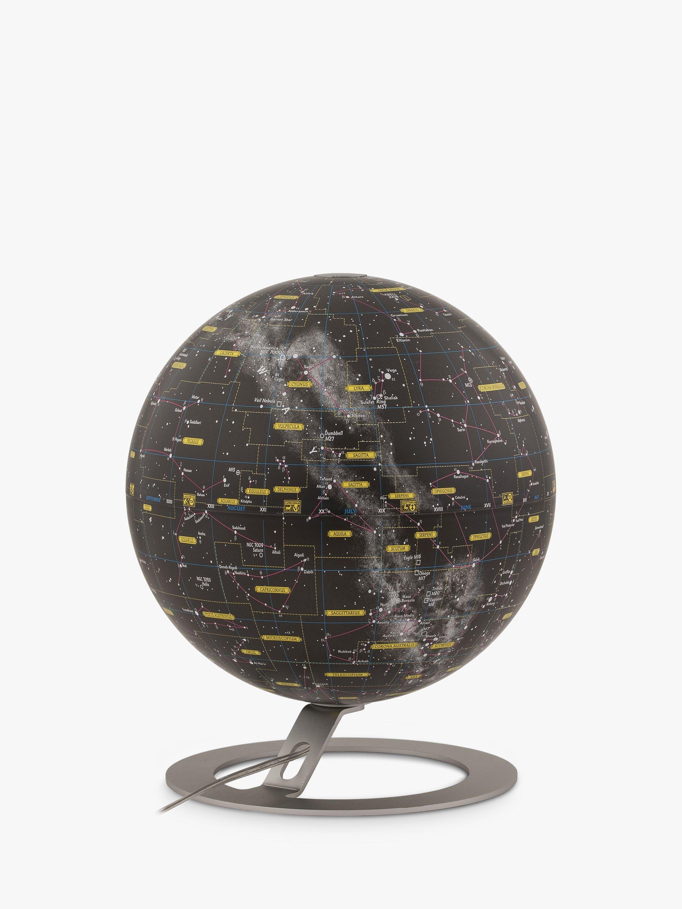 National Geographic Heavens Night Sky Illuminated Globe, Black, 30cm