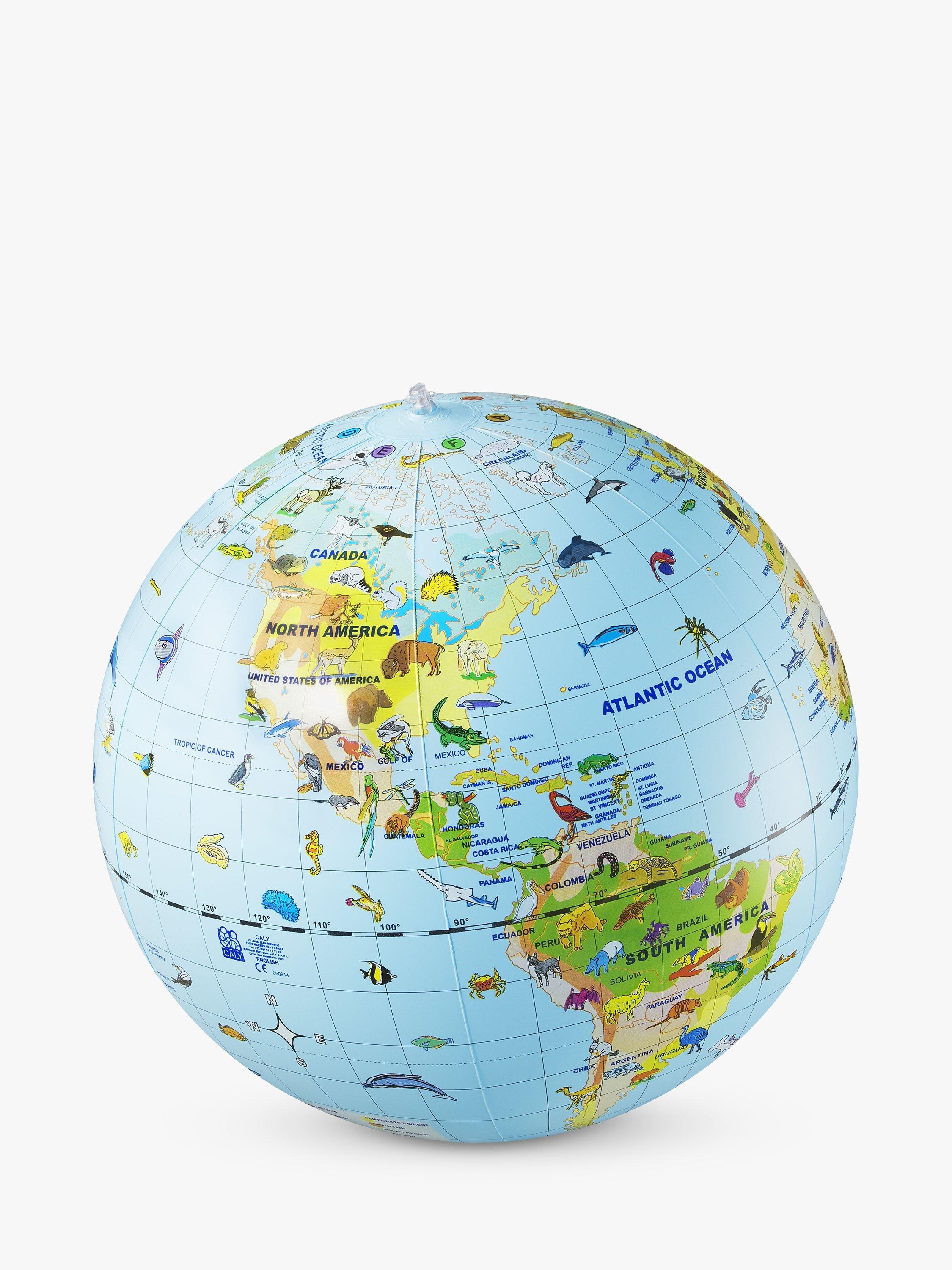 National Geographic Inflatable Animal Globe