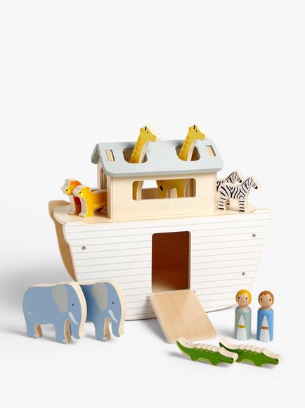 John Lewis My First Noah's Ark Wooden Toy, Multi
