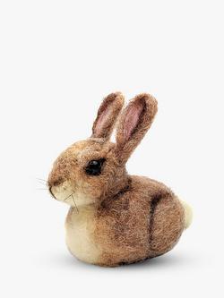 The Crafty Kit Company Needle Felted Baby Bunny Craft Kit, 
