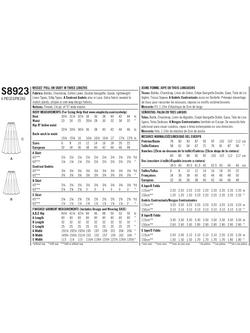 Simplicity Women's Full Skirt Sewing Pattern, 8923 - view 2, 