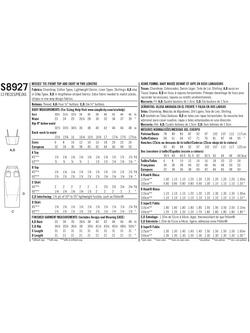 Simplicity Women's Mimi G Style Crop Top and Skirt Sewing Pattern, 8927 - view 2, 