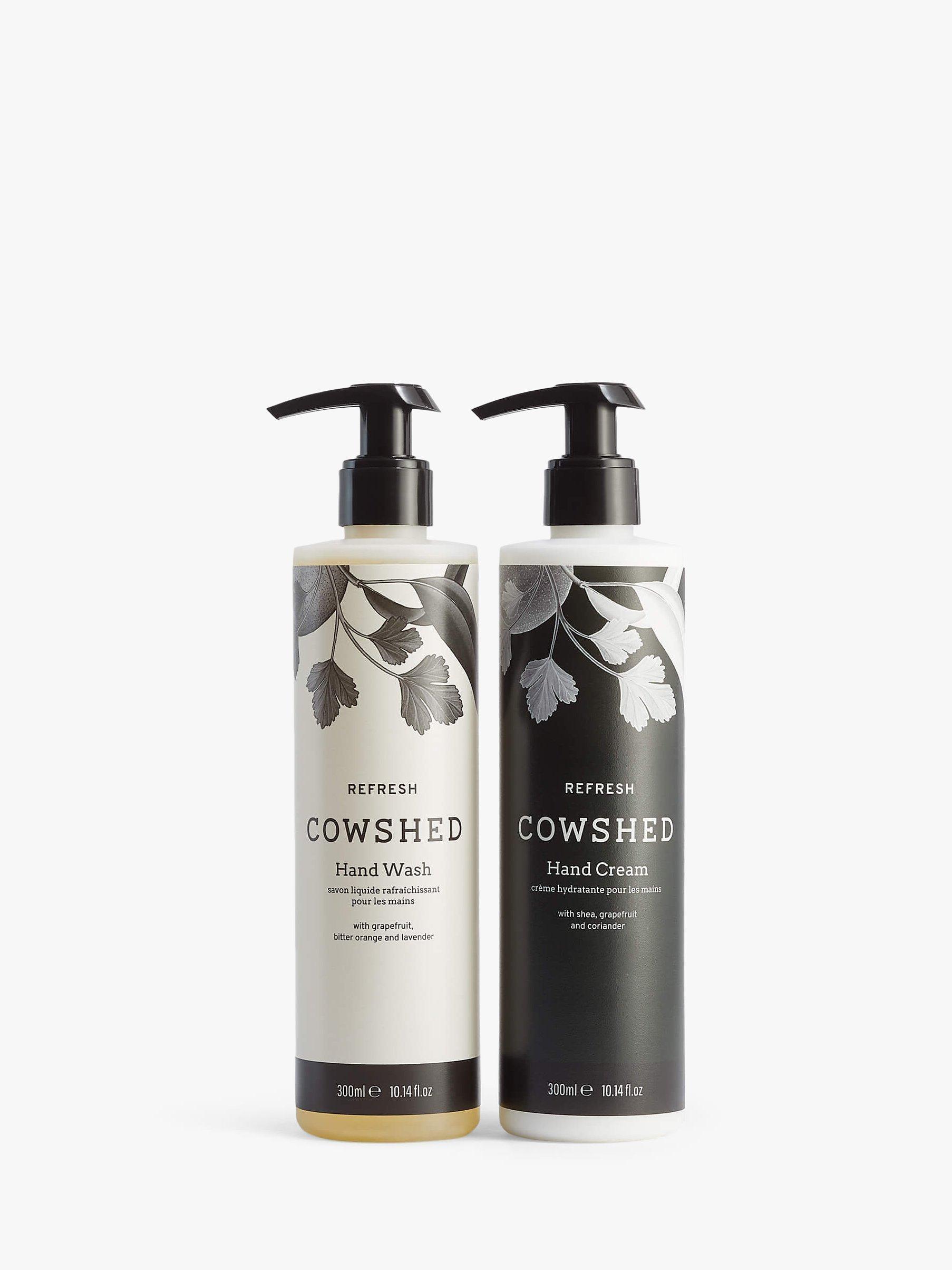 Product image 2 of 4, which shows Cowshed Signature Hand Care Duo Bodycare Gift Set