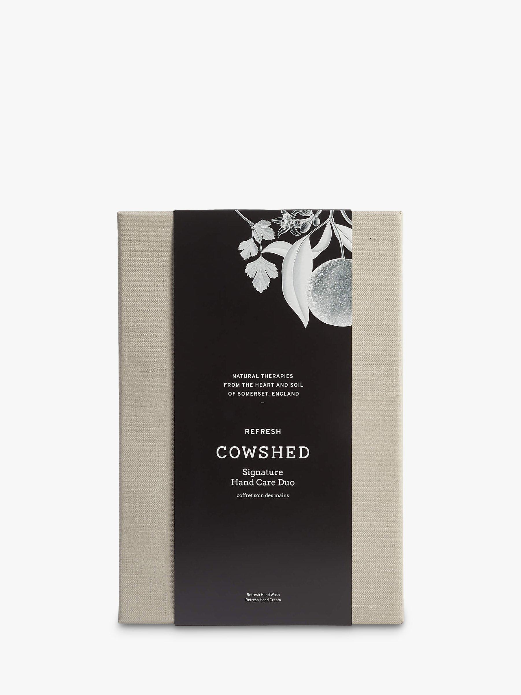 Product image 3 of 4, which shows Cowshed Signature Hand Care Duo Bodycare Gift Set