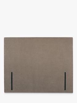 John Lewis Emily Full Depth Upholstered Headboard, King Size, Soft Touch Chenille Mole