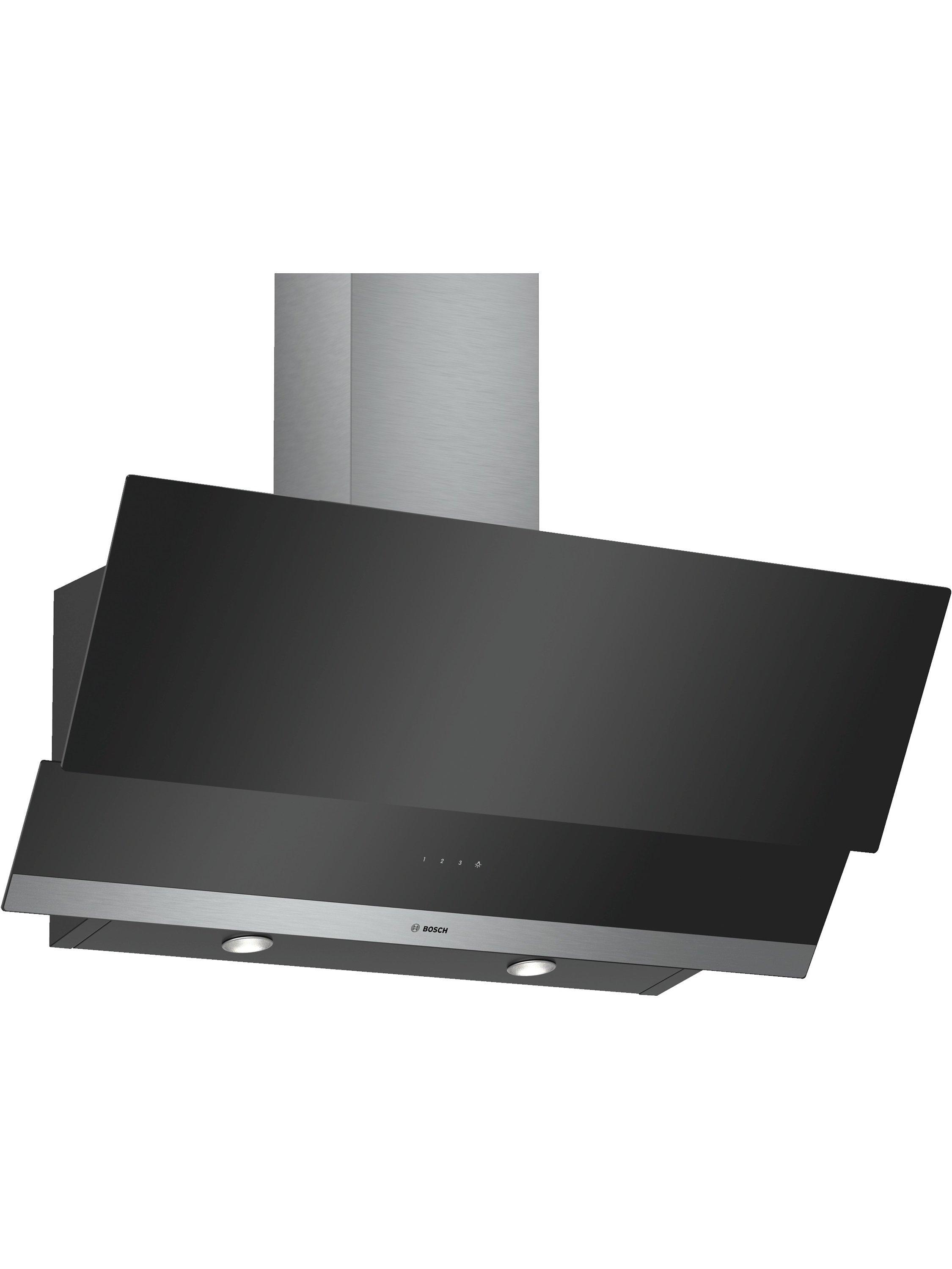 Bosch DWK095G60B Chimney Cooker Hood, C Energy Rating, Black