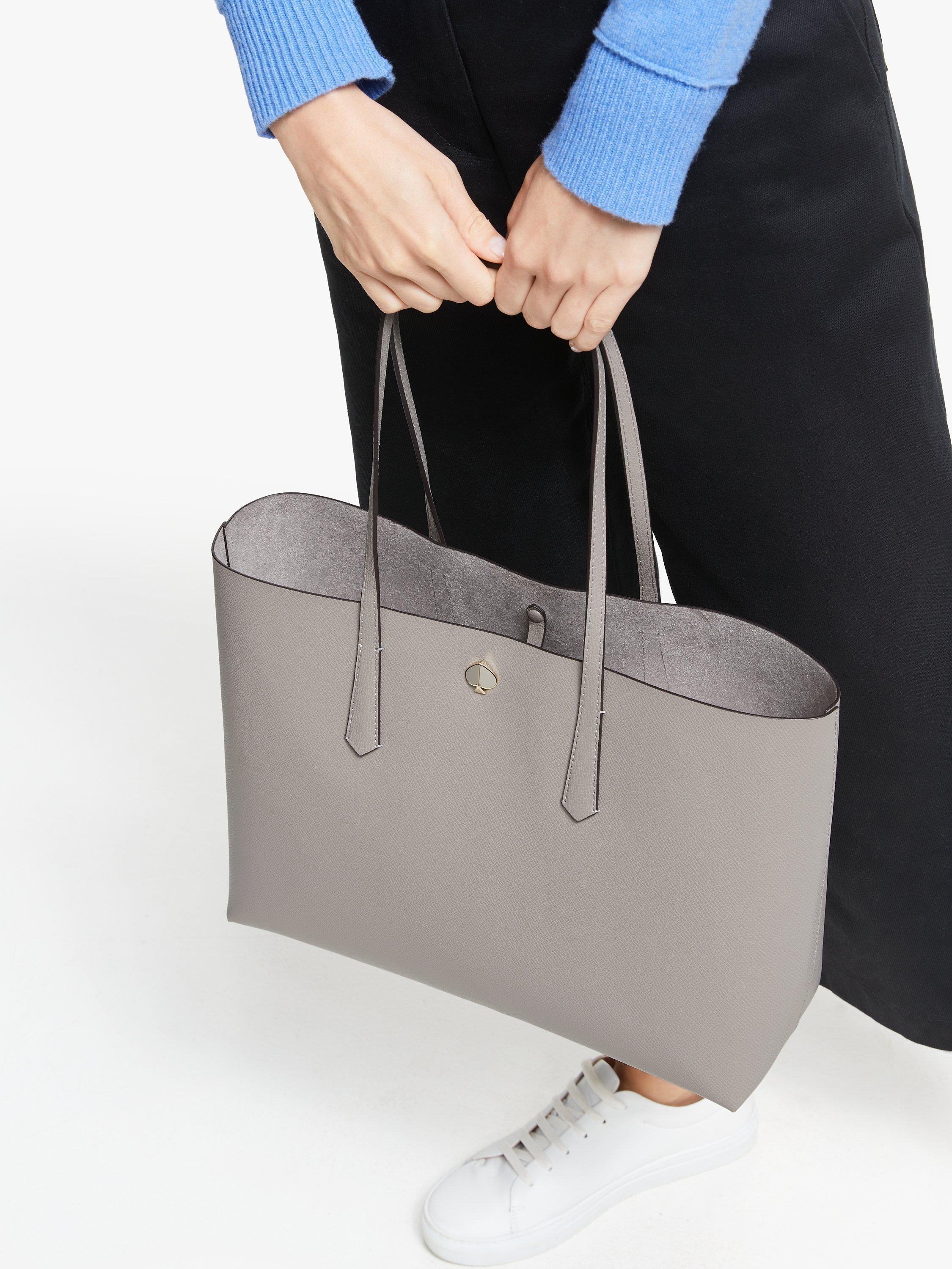 Large molly leather tote best sale