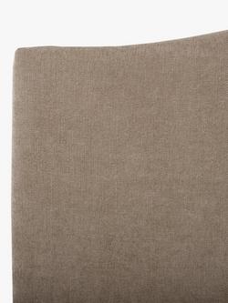 John Lewis Charlotte Full Depth Upholstered Headboard, King Size - view 2, Soft Touch Chenille Mole