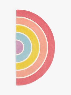 John Lewis Rainbow Rug, Multi, L150 x W77cm, Multi