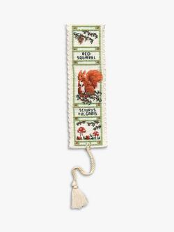 Textile Heritage Red Squirrel Bookmark Cross Stitch Kit - view 2, 