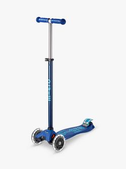 Micro Scooters Maxi Deluxe LED Scooter, Navy