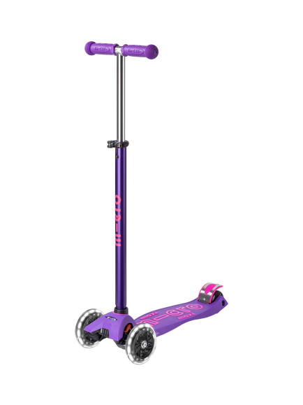 Micro Scooters Maxi Deluxe LED Scooter, Purple