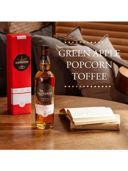 Glengoyne 12 Year Old Single Malt Whisky, 70cl - view 2, 
