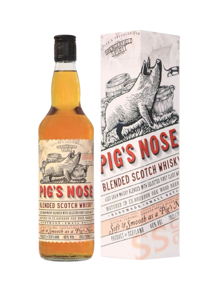 Pig's Nose Blended Scotch Whisky, 70cl, 